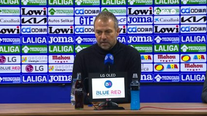 Flick: "Hemos tenido muchas ocasiones, estamos decepcionados"