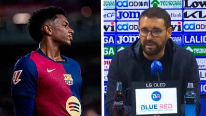 Bordalás, DT del Getafe, se pronuncia sobre los gritos racistas a Balde en el Barcelona vs Getafe