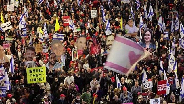 Israelíes y palestinos ansían liberación de rehenes y presos, desplazados añoran su casa