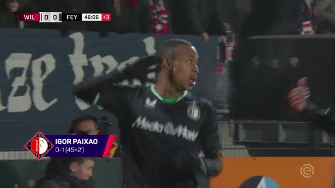 Feyenoord continue poor run with Willem II draw