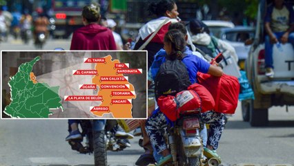 Los municipios más afectados por combates en el Catatumbo que ya dejan 58 muertos
