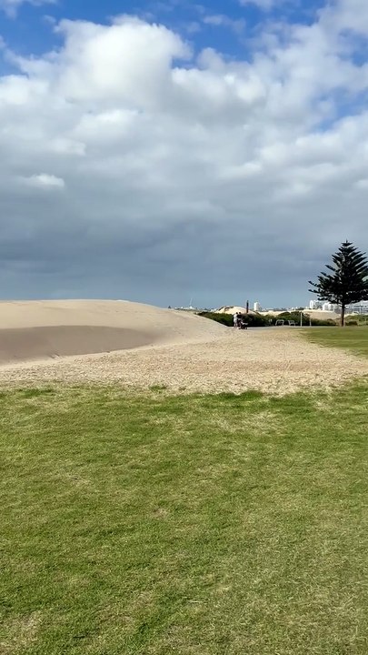 New sandhill at Wanda