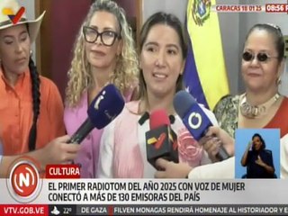 Más de 130 emisoras del país conectadas para celebrar el primer “Radiotom” con voz de mujer