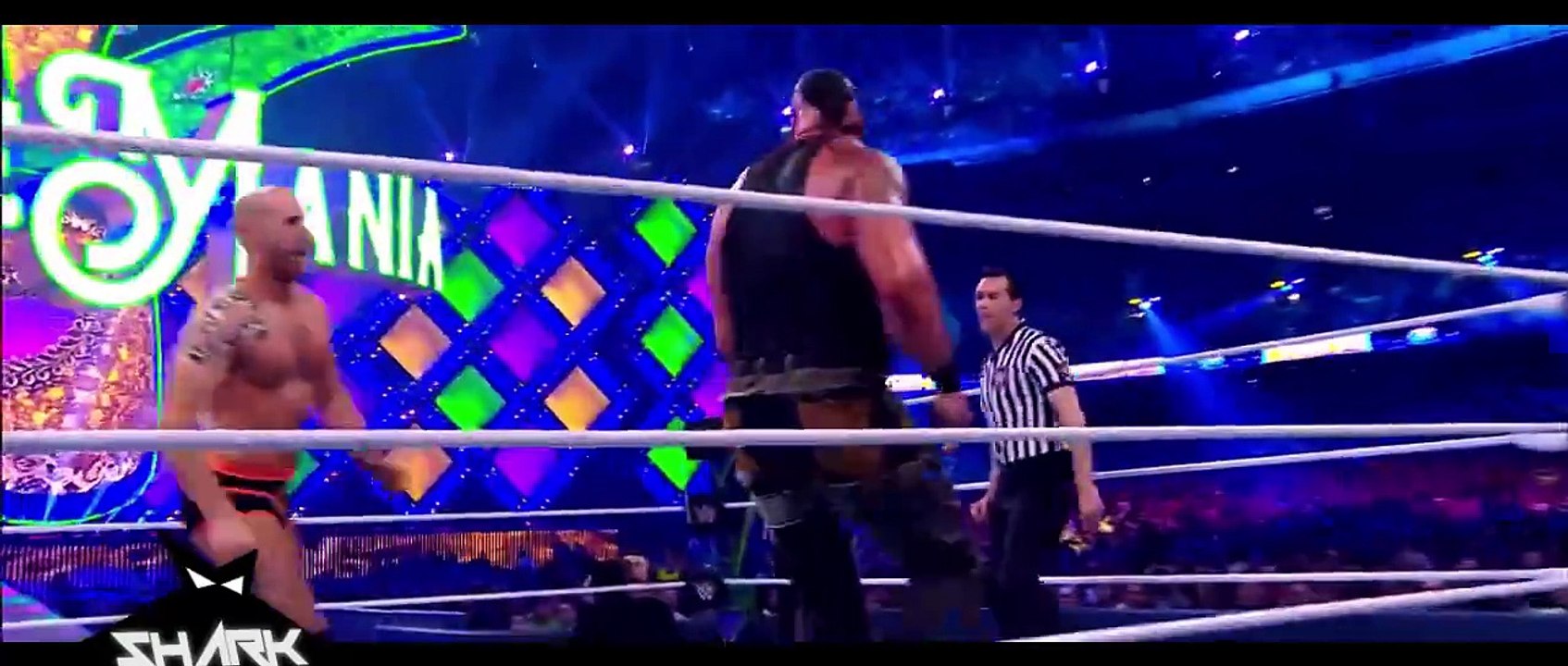 The Bar vs Braun Strowman & Nicholas Wrestlemania 34 en español