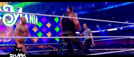 The Bar vs Braun Strowman & Nicholas Wrestlemania 34 en español