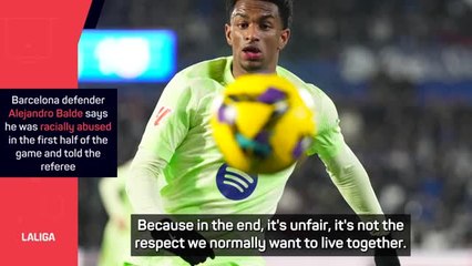 Flick calls on fans to help shut down racist abuse after Balde incident