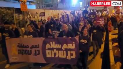 İsrailli esirlerin aileleri gösterdi düzenledi