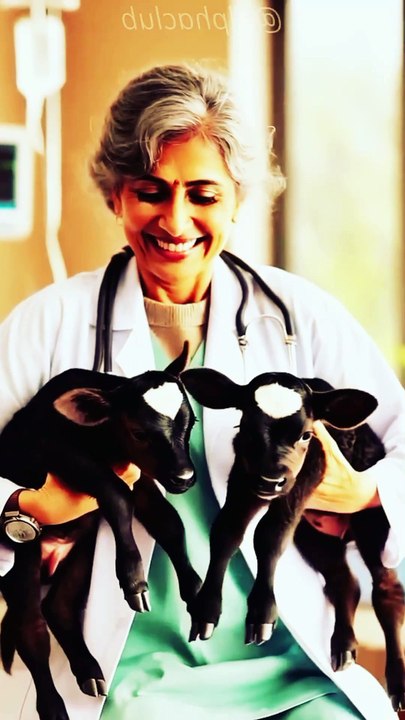 Pregnant cow rescue team help reverse video #ai#unity#cow #rescue#help#bloop #reboottheguardiancode