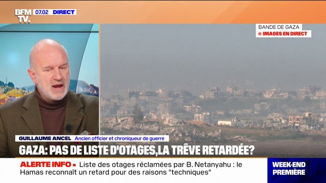 Cessez-le-feu à Gaza: une liste d'otages encore attendue, la trêve retardée ?