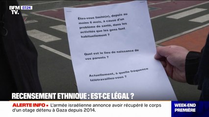 Recensement ethnique: est-ce légal ?
