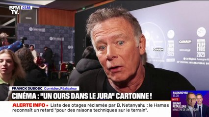 Cinéma: "Un ours dans le jura" réalisé par Franck Dubosc cartonne