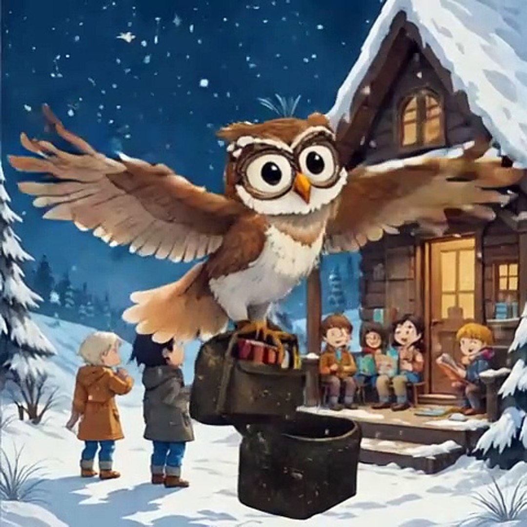⁣Theo book Dilvery Owl| ai video| ai trending video|ai Uptrend