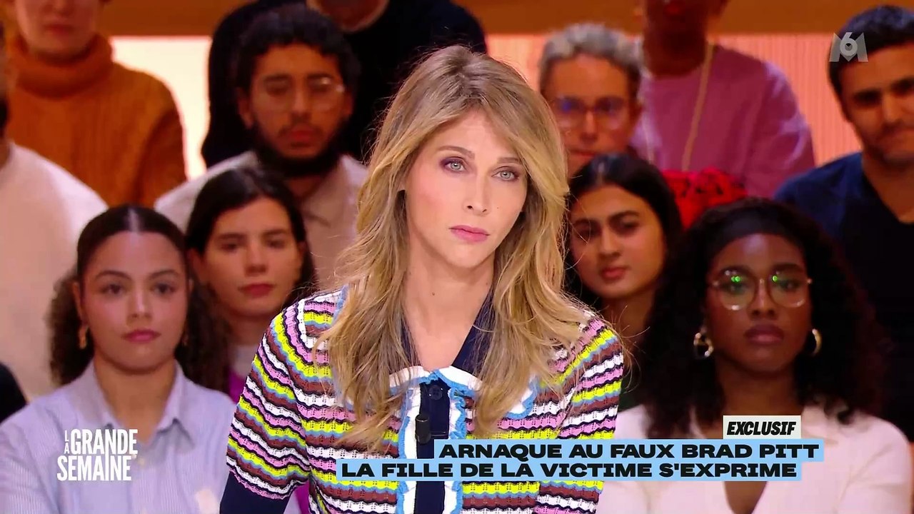 Arnaque au faux Brad Pitt - En larmes, la fille de la victime témoigne sur M6 : "C'est la descente aux enfers depuis le reportage avec toute cette haine. Ma mère a voulu se suicider"
