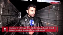Esad'ın milyon dolarlık deposu ortaya çıktı! Yola çıkmak üzereymiş...