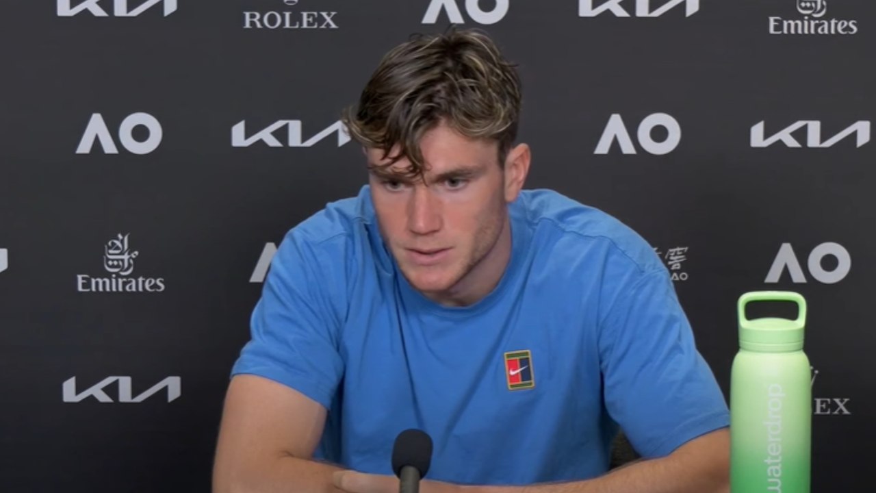 Tennis - Australian Open 2025 - Jack Draper : "I've been unbelievably surprised with how much I've been able to play"
