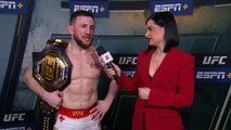 Merab Dvalishvili says he fought Umar Nurmagomedov with a back injury