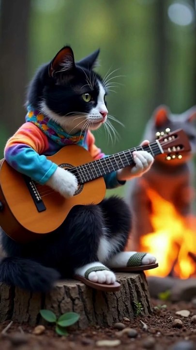 Daily Life of Cats - Camping, Funny Cats Doing Human Things