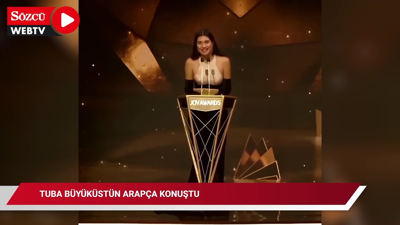 Tuba Büyüküstün Arapça konuştu