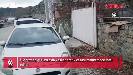 Hiç gitmediği yer için 2 bin 190 TL trafik cezası kesildi!