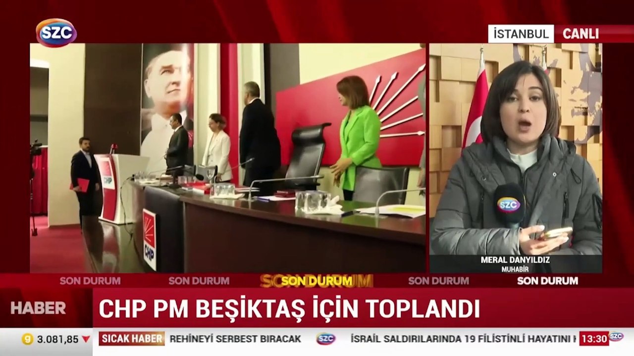 CHP PM Beşiktaş için toplandı