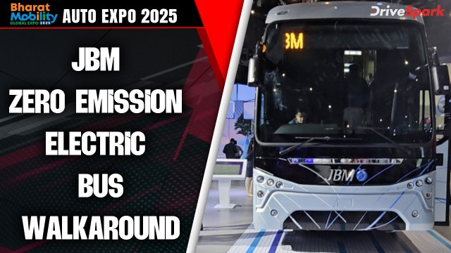 Auto Expo 2025: JBM Zero Emission Electric Bus Walkaround | Hindi | Promeet Ghosh