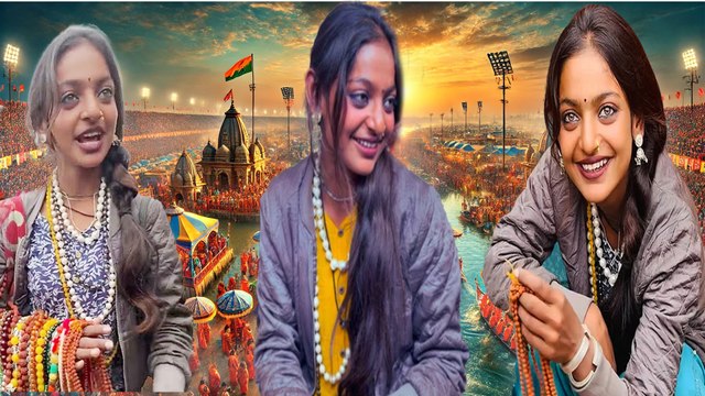 Maha Kumbh 2025: माला बेचने वाली Viral girl Monalisa को क्यों मिली धमकी, CM Yogi से मांगी मदद !