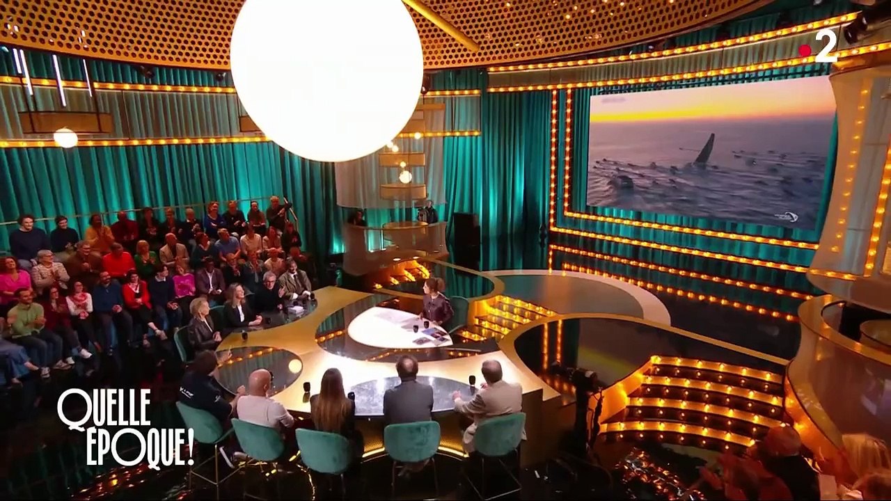 Charlie Dalin est l'invité de Quelle époque! sur France 2, le samedi 18 janvier 2025