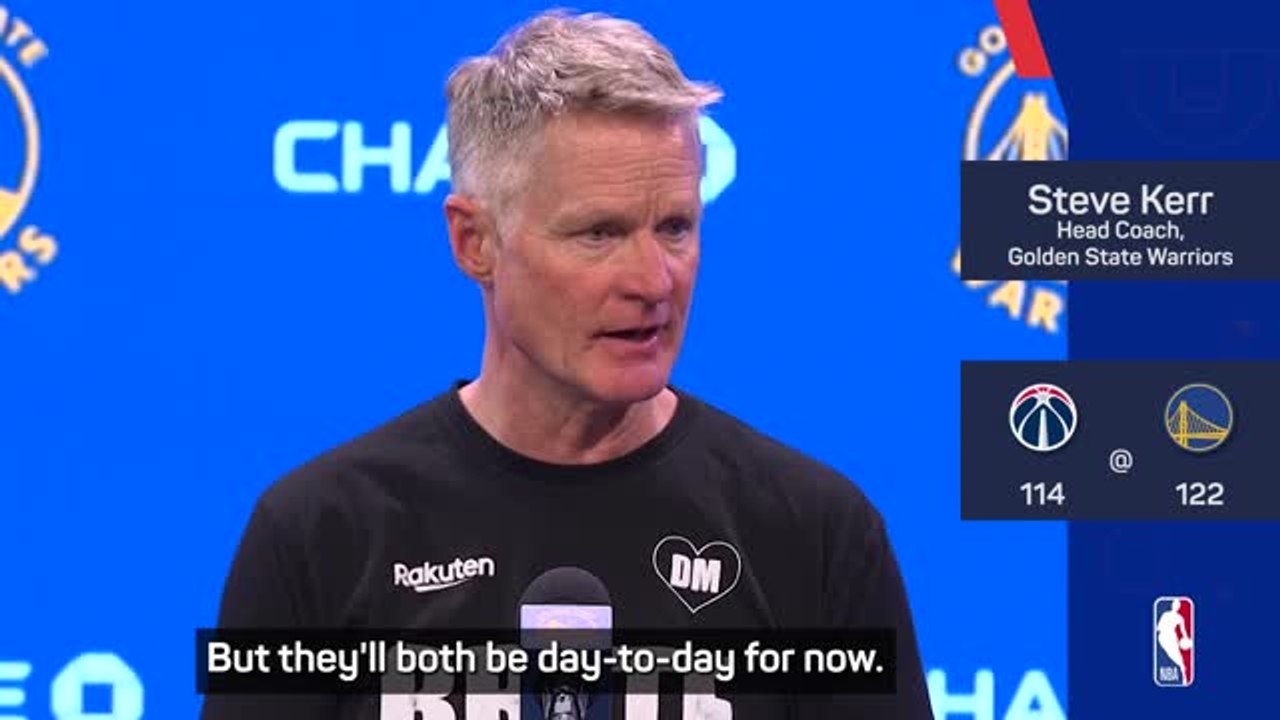 Kerr provides Green and Curry injury update