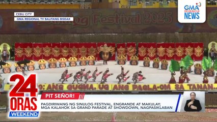 24 Oras Weekend Part 1 - Nanlaban sa holdaper; Sinulog 2025; Ulam na karneng aso; atbp.