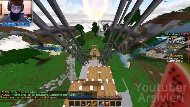 Türkçe Minecraft Hunger Games - Bölüm 47 - 20.000 Özel! - Ahmet Aga