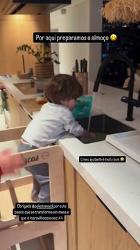 Filho de David Carreira e Carolina Carvalho