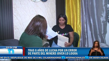 tras 6 años de lucha por un error de parte del MINERD, joven logra inscribirse en la universidad
