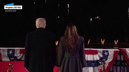 Donald Trump celebra su regreso al poder con fuegos artificiales y acompañado de Milei y Abascal