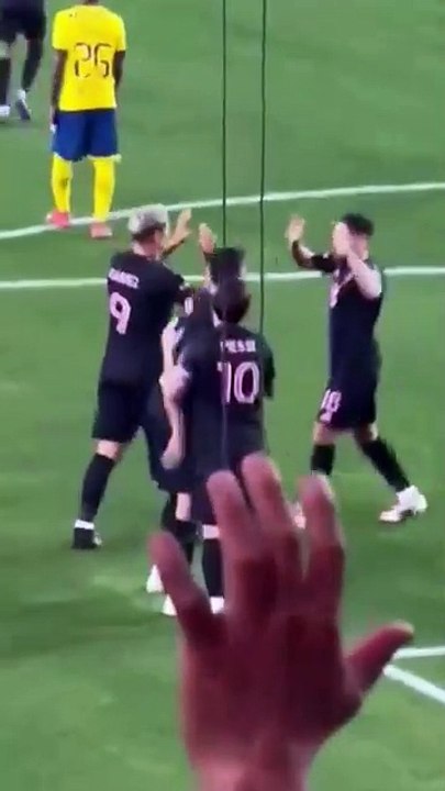 El singular festejo de Lionel Messi tras las provocaciones de los hinchas mexicanos