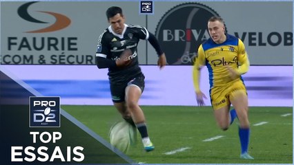 TOP Essais de la J17 – PRO D2 – Saison 2024-2025