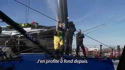Vendée Globe: Charlie Dalin revient sur sa course, entre joie et fatigue