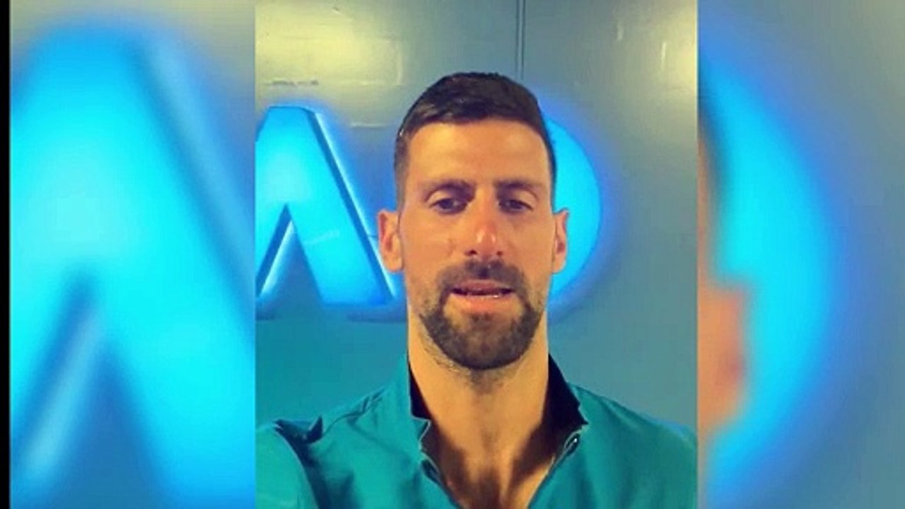 Tennis - Australian Open 2025 - Novak Djokovic on X : "A famous australian journalist decided to mock serbian fans"