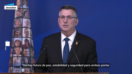 El ministro de Asuntos Exteriores israelí: "No hay futuro de paz si Hamás sigue en el poder"