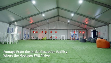 Así con las instalaciones que recibirán a las rehenes en Israel
