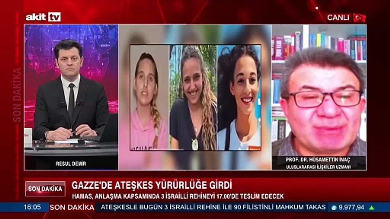 Gazze'de ateşkes başladı