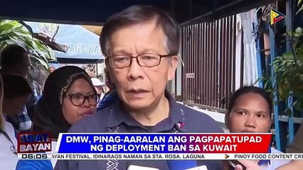 DMW, pinag-aaralan ang pagpapatupad ng deployment ban sa Kuwait
