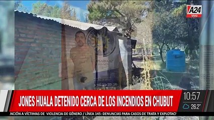 Capturan a Facundo Jones Huala en El Bolsón mientras intentaba abrir autos