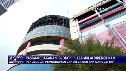 Pasca-Kebakaran, Glodok Plaza Mulai Dibersihkan
