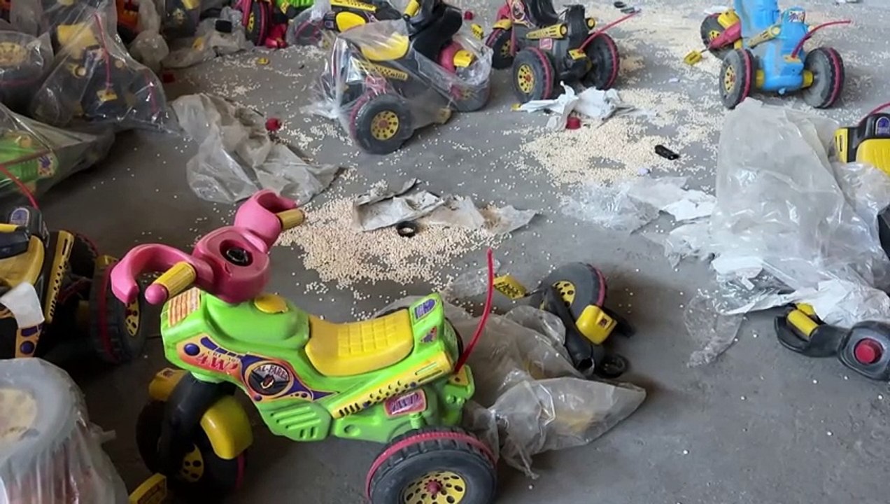 Syrien: Kinderspielzeug voller Drogen entdeckt