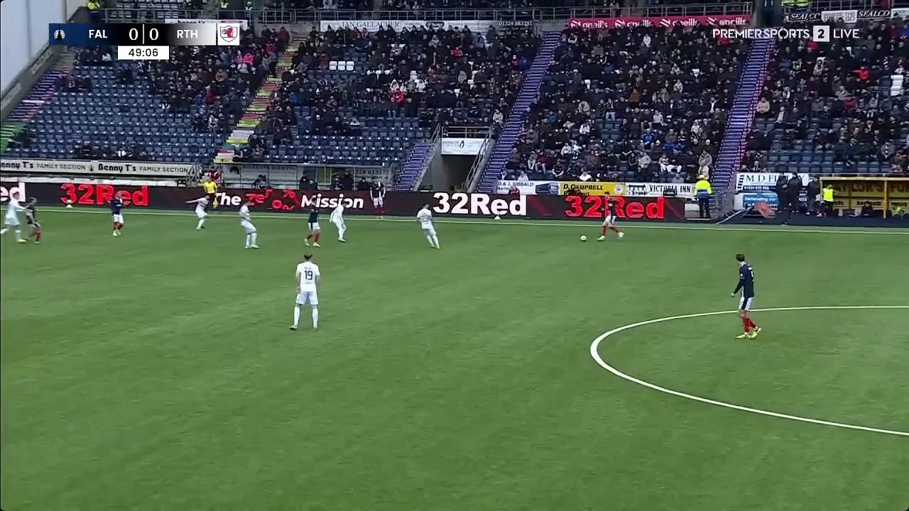 Falkirk Vs Raith Rovers Scottish Cup Last 32 2 half