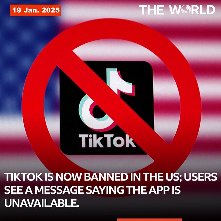 19 Jan TikTok goes dark in US, app pulled from stores.
