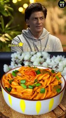 Shahrukh Khan's Favourite Food "Red Sauce Pasta" #shorts #sharukhkhan