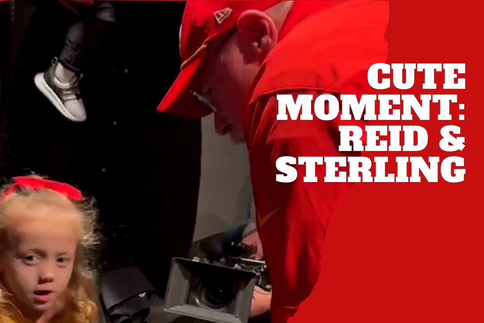 Adorable! Andy Reid shares heartwarming moment with Patrick Mahomes' kids after Chiefs game