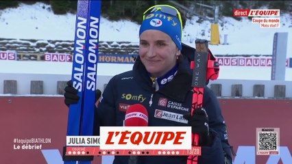 Julia Simon : «Un énorme sentiment de honte» - Biathlon - CM (F)