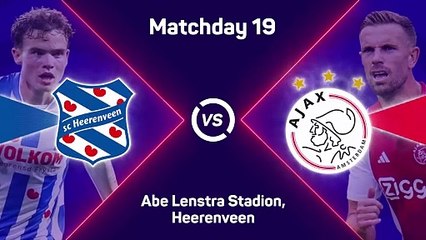 Ajax close gap on PSV with win at Heerenveen